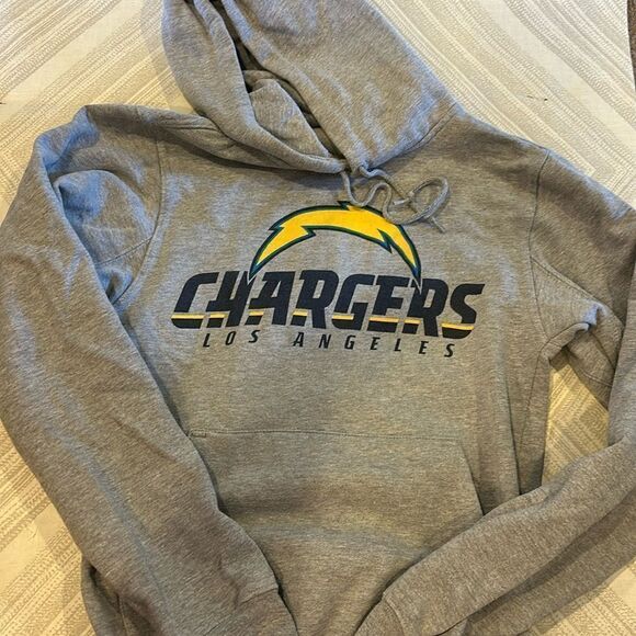 Beimar Other - Beimar Men’s Los Angeles Chargers Grey Hooded Sweatshirt
